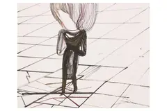 Untitled by Emma Talbot, watercolour on paper, offered Jun 2021
