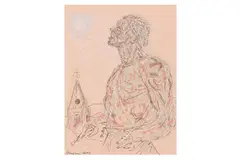 Untitled by Peter Howson, watercolour, offered Jun 2021