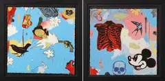 Untitled by Dan Baldwin, screenprint, offered Jun 2021