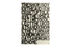 Untitled by Christopher Wool, lithograph, offered Jun 2021