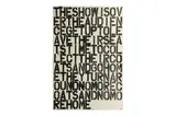 Untitled by Christopher Wool, lithograph, offered Jun 2021