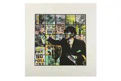 Untitled by Ben Eine, 2009, screenprint, offered Jun 2021