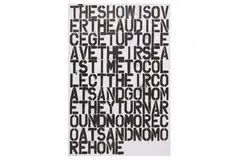 Untitled by Christopher Wool, lithograph, offered Jun 2021