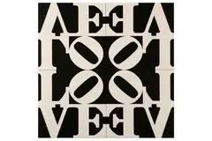 Untitled by Robert Indiana, lithograph, offered Jun 2021