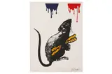 Untitled by Blek le Rat, screenprint, offered Jun 2021