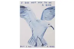 Untitled by David Shrigley, lithograph, offered Jun 2021
