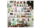 Untitled by Jonas Wood, Wood exhibition print offset lithograph sheet:, offered Jun 2021