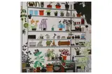 Untitled by Jonas Wood, Wood exhibition print; Dallas Museum of Art exhibition print offset lithograph, offered Jun 2021