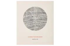 Untitled by Richard Long, screenprint, offered Jun 2021