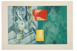 Untitled by David Salle, etching, offered Jun 2021