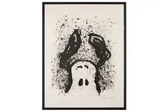 Untitled by Tom Everhart, lithograph, offered Jun 2021