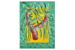 Untitled by Michael Heindorff, screenprint, offered Jun 2021