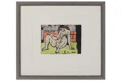 Untitled by S. Horne Shepherd, ink on paper, offered Jun 2021