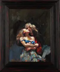 Untitled by Robert Lenkiewicz, oil on canvas, offered Jun 2021