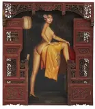 Untitled by Wang Xiuzhang, oil on canvas, offered Jun 2021