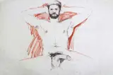 Untitled by Steve Rush, watercolour, offered Jun 2021