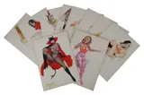 CARTOONIST/DESIGNERErotic Cartoons10 original erotic illustrations from Mayfair Magazine, mostly depicting raunchy fancy dress by Ronald Cobb, ink and watercolour, offered Jun 2021