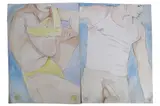 Untitled by Steve Rush, watercolour, offered Jun 2021