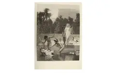 R. a. & richard josey (engraver) the finding of moses by Frederick Goodall, engraving, offered Jun 2021