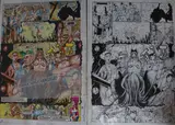 Original artwork in full colour by John Hicklenton, drawing, sold Aug 2019