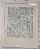 Selasa 1975, published by P.S.A by Eduardo Paolozzi, screenprint, sold Aug 2019