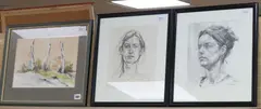 Untitled by Anthony Threadgold, pencil, offered Aug 2019