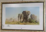 The Ivory is Theirs by David Shepherd, print, sold Aug 2019