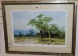 Amboseli by David Shepherd, print, sold Aug 2019