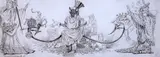 Temptation' Exhibited by George Cruikshank, ink, sold Jul 2019