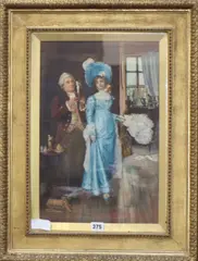 Objets D'Art by Edward Clifford, watercolour, sold Jul 2019