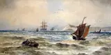 Untitled by Thomas Bush Hardy, 1890, watercolour, sold Jul 2019