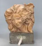 Jeune Bacchante by Claire Jeanne Roberte Colinet, 1914, sculpture, sold Jul 2019