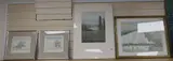 Seven Sisters, Sussex by David Gentleman, lithograph, sold Jul 2019