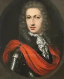 1st Duke of Berwick, 1st Duke FitzJames, 1st Duke of Liria and Jerica, 1670-1734 signed and inscribed AE 19 16 by Pieter Rodingh, oil on canvas, sold Jun 2019