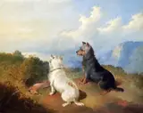 Untitled by Paul Jones, 1859, oil, sold Jun 2019