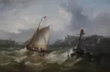 Untitled by John Moore of Ipswich, 1887, oil, sold Jun 2019