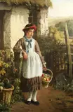 Untitled by Johan Seyler, oil on canvas, sold Jun 2019