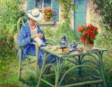Untitled by Henri Joseph Pauwels, oil on board, sold Jun 2019