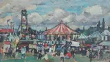 Untitled by Llewellyn Petley-Jones, oil on canvas, sold Jun 2019