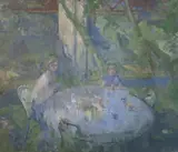 Untitled by Peter Greenham, oil on canvas, sold Jun 2019