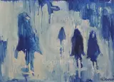 Untitled by James Lawrence Isherwood, oil on board, sold Jun 2019