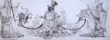 Temptation' Exhibited by George Cruikshank, ink, sold Jun 2019
