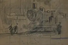 Untitled by Frank Brangwyn, pencil, sold Jun 2019