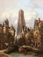 Brittanysigned by Henry Schafer, oil on canvas, sold Jun 2019