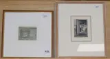 Open Doorways the Netherhall by Howard Phipps, 1983, print (other), sold Jun 2019