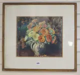 Marigold's by Mabel Bruce Low, watercolour, sold Jun 2019