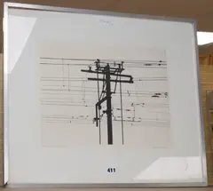 Stratford Variations No.4 by Harry Eccleston, etching and aquatint, sold Jun 2019