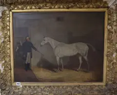 The Unprotected Female by Richard Whitford, 1863, oil on canvas, sold Jun 2019