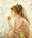 Polish by Igor Talwiński, Oil on Canvas, sold Aug 2020