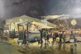 British by Tom Brown, Oil on Canvas, sold Aug 2020